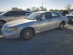 Salvage cars for sale at Riverview, FL auction: 2001 Lincoln Town Car Signature