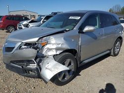 Salvage cars for sale at Memphis, TN auction: 2012 Acura MDX Technology