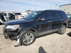 Ford Explorer salvage cars for sale: 2018 Ford Explorer Limited