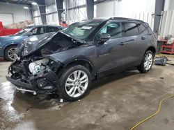 Salvage cars for sale at Ham Lake, MN auction: 2022 Chevrolet Blazer 3LT