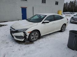 Salvage cars for sale from Copart Cookstown, ON: 2017 Honda Civic LX