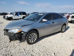 Salvage cars for sale from Copart Taylor, TX: 2017 Toyota Camry LE