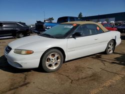 Chrysler Sebring salvage cars for sale: 1999 Chrysler Sebring JXI