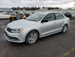 Volkswagen Vehiculos salvage en venta: 2015 Volkswagen Jetta Base