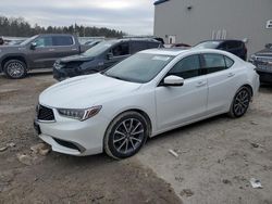 Salvage cars for sale at Franklin, WI auction: 2018 Acura TLX