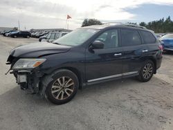 Salvage cars for sale at Jacksonville, FL auction: 2015 Nissan Pathfinder S