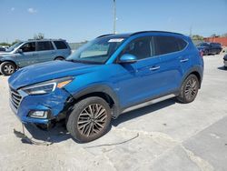 Salvage cars for sale at Homestead, FL auction: 2019 Hyundai Tucson Limited