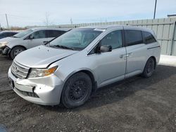 Salvage cars for sale from Copart Ottawa, ON: 2012 Honda Odyssey EXL