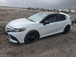 Salvage cars for sale at Houston, TX auction: 2021 Toyota Camry TRD