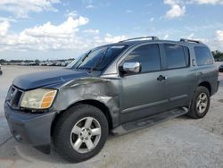 Salvage cars for sale at West Palm Beach, FL auction: 2006 Nissan Armada SE