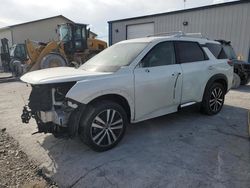 Salvage cars for sale at Madisonville, TN auction: 2023 Nissan Pathfinder Platinum