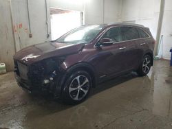 Salvage cars for sale at Madisonville, TN auction: 2016 KIA Sorento EX