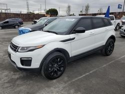 Salvage cars for sale at Wilmington, CA auction: 2019 Land Rover Range Rover Evoque SE