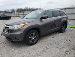 Salvage cars for sale at Lawrenceburg, KY auction: 2016 Toyota Highlander XLE