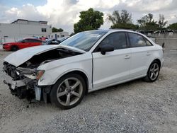 Salvage cars for sale at Opa Locka, FL auction: 2016 Audi A3 Premium