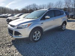 Salvage cars for sale at North Billerica, MA auction: 2015 Ford Escape SE