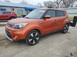 Salvage cars for sale at Wichita, KS auction: 2019 KIA Soul +