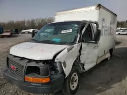 Salvage trucks for sale at Cahokia Heights, IL auction: 2010 GMC Savana Cutaway G3500