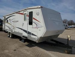 Salvage trucks for sale at Des Moines, IA auction: 2007 Crossroads Travel Trailer