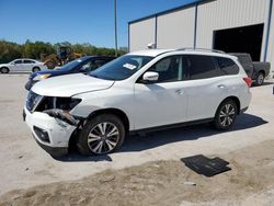 Nissan salvage cars for sale: 2017 Nissan Pathfinder S