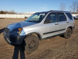 Salvage cars for sale at Columbia Station, OH auction: 2004 Honda CR-V EX