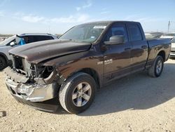 Salvage trucks for sale at San Antonio, TX auction: 2014 Dodge RAM 1500 ST