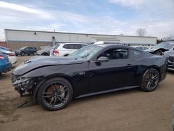 Salvage cars for sale at New Britain, CT auction: 2024 Ford Mustang GT