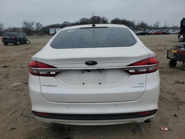 2018 Ford Fusion SE Hybrid