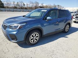 Salvage cars for sale at Spartanburg, SC auction: 2021 Subaru Forester Premium