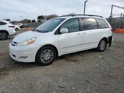 Salvage cars for sale at San Diego, CA auction: 2007 Toyota Sienna XLE