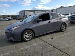 Salvage cars for sale at Vallejo, CA auction: 2017 Toyota Prius