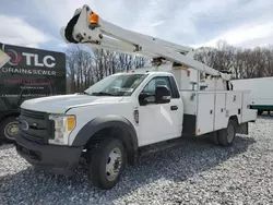 Salvage trucks for sale at York Haven, PA auction: 2017 Ford F550 Super Duty