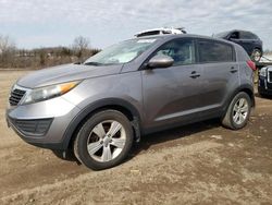 Salvage cars for sale at Columbia Station, OH auction: 2012 KIA Sportage Base