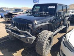 Carros salvage sin ofertas aún a la venta en subasta: 2014 Jeep Wrangler Unlimited Sport