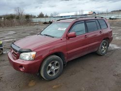 Toyota salvage cars for sale: 2007 Toyota Highlander