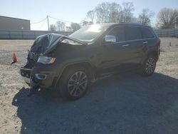 Carros salvage sin ofertas aún a la venta en subasta: 2017 Jeep Grand Cherokee Overland