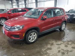 Salvage cars for sale at Ham Lake, MN auction: 2012 Volkswagen Tiguan S