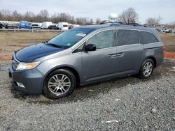 Salvage cars for sale at Hillsborough, NJ auction: 2011 Honda Odyssey EXL