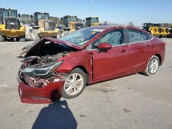 Salvage cars for sale at Dunn, NC auction: 2017 Chevrolet Cruze LT