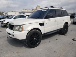 Land Rover salvage cars for sale: 2008 Land Rover Range Rover Sport Supercharged