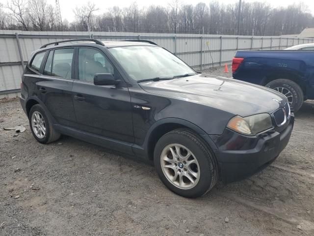 2004 BMW X3 2.5I