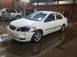 Salvage cars for sale at auction: 2005 Toyota Corolla CE