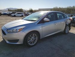 Salvage cars for sale at Las Vegas, NV auction: 2016 Ford Focus SE