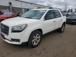 Salvage cars for sale at New Britain, CT auction: 2014 GMC Acadia SLE