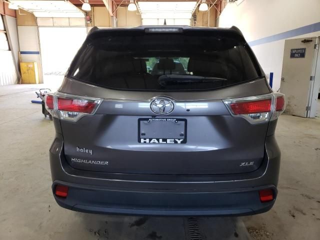 2015 Toyota Highlander XLE