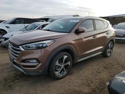 Hyundai salvage cars for sale: 2017 Hyundai Tucson Limited