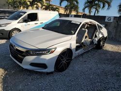 Salvage cars for sale at Opa Locka, FL auction: 2018 Honda Accord LX