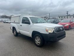 Salvage trucks for sale at North Billerica, MA auction: 2014 Toyota Tacoma