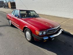 Salvage cars for sale at Sandston, VA auction: 1987 Mercedes-Benz 560 SL