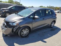 Salvage cars for sale at Orlando, FL auction: 2017 Honda FIT LX